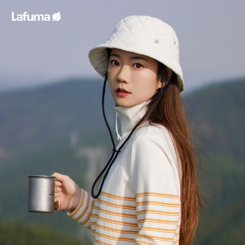 LAFUMA乐飞叶户外24新款露营垂钓徒步保暖棉帽女士休闲渔夫帽子,淘宝优惠券,粉丝福利购,淘宝优惠卷