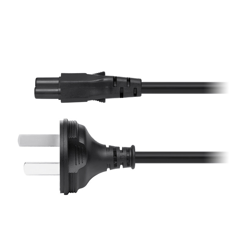 华硕惠普电脑适配器通用三孔梅花尾插头