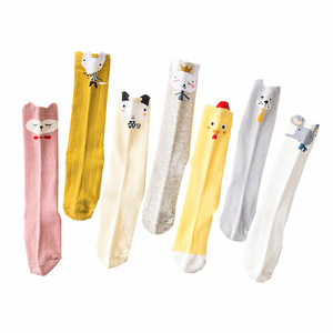 秋冬纯棉宝宝长筒袜