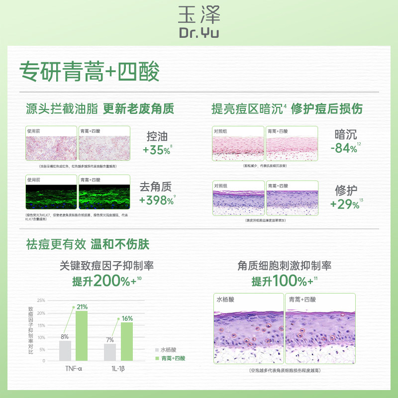 玉泽净颜控油爽肤水油痘肌温和修护屏障清爽补水保湿化妆水保湿水