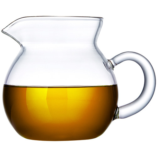 美斯尼玻璃公道杯高硼硅加厚耐热茶海单个公杯玻璃茶具分茶器茶杯 - 图3