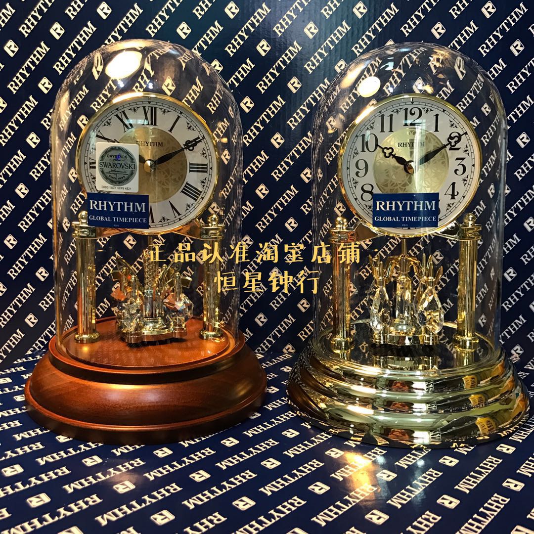 丽声rhythm座钟办公客厅座钟扭摆钟crg121crg1座钟时钟台钟欧式 汽车配件biy