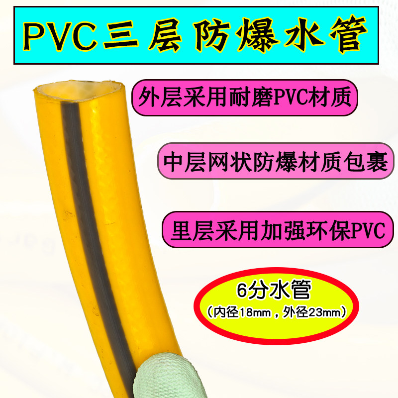 德奥特厚1寸6分4分软管浇花洒水浇水管园艺花园管子洗车高压管子,淘宝优惠券,粉丝福利购,淘宝优惠卷