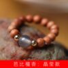 Barbie sandalwood DIY crystal ring rosary manufacturer wholesale specifications 0.4 men and women Chinese decorative jewelry cultural toys