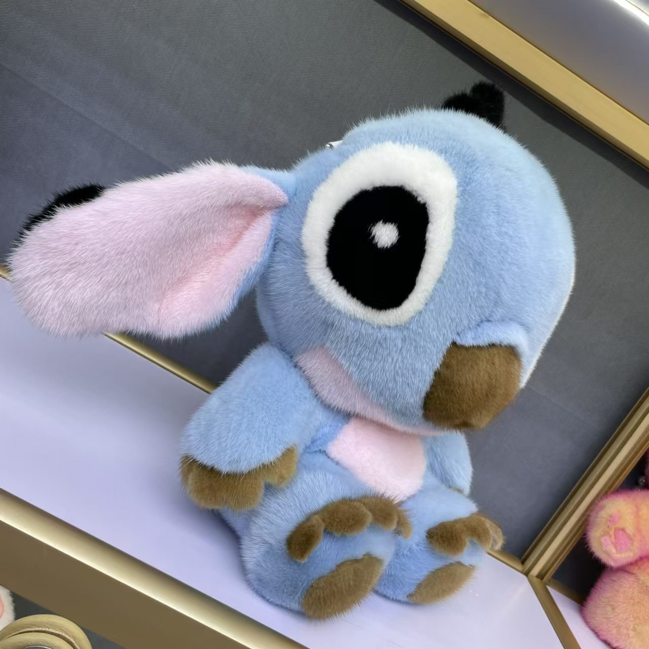 【定制女包】进口水貂真毛皮草女包卡通玩偶背包公仔包单肩斜挎包,淘宝优惠券,粉丝福利购,淘宝优惠卷