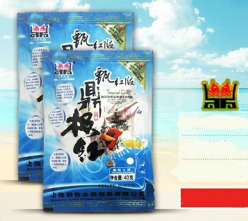 水族箱鱼缸 热带 小鱼食 孔雀鱼红绿灯观赏鱼小鱼粮 鼎极红鱼饲料 - 图2