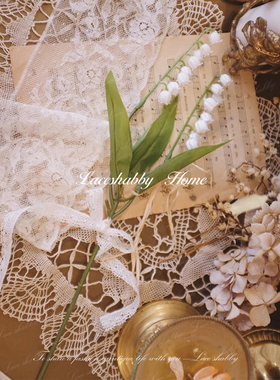 LACESHABBY铃兰客厅仿真花束手捧