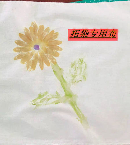 植物敲拓染材料包树叶拓印布植物拓印手帕帆布包棉布拓染锤子diy - 图1