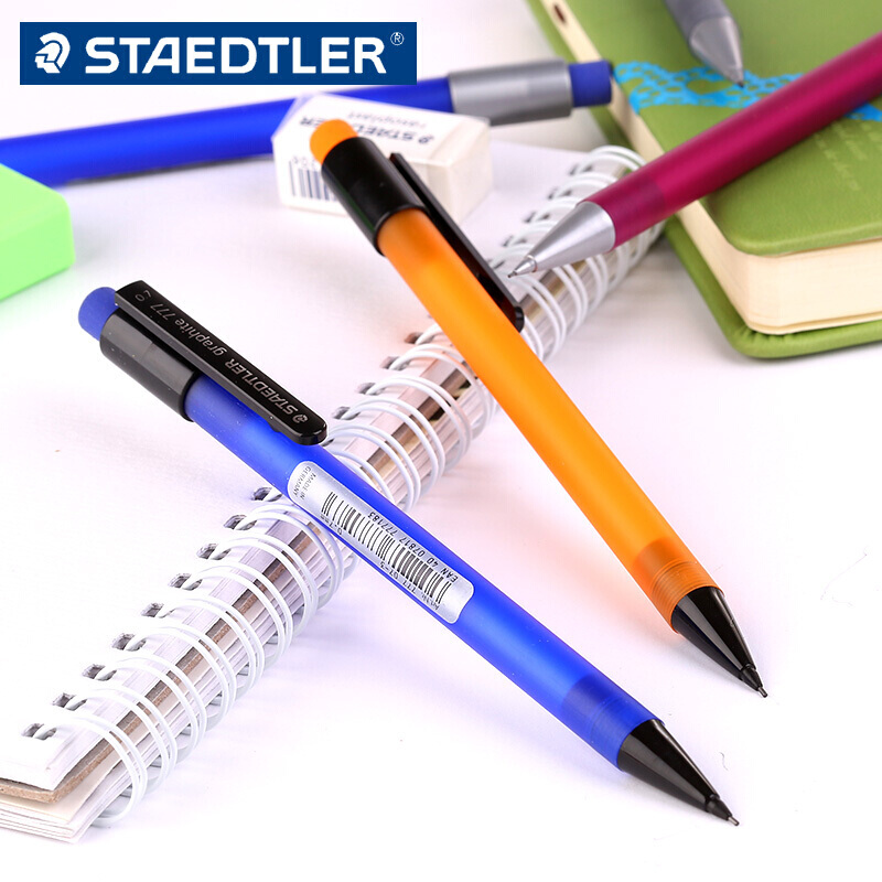 施德楼Staedtler777自动铅笔学生办公用笔彩色笔杆活动铅笔 - 图1