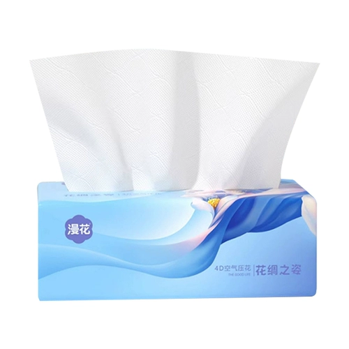 漫花 Кушон, туалетная бумага для домашнего использования для школьников, бумажные салфетки