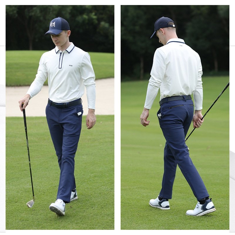 PGM高尔夫服装男士长袖t恤 冬季翻领POLO衫golf男装简约上衣厂家,淘宝优惠券,粉丝福利购,淘宝优惠卷