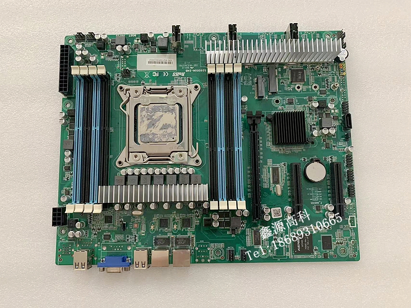 S2600UM-24B主板2011针X79服务器主板带MSATA M.2 DDR3多盘位主板