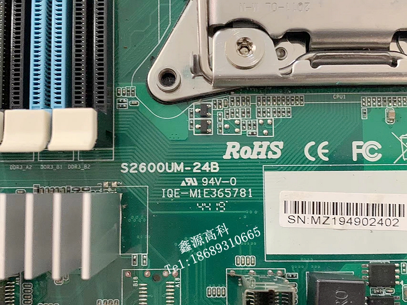 S2600UM-24B主板2011针X79服务器主板带MSATA M.2 DDR3多盘位主板-图2