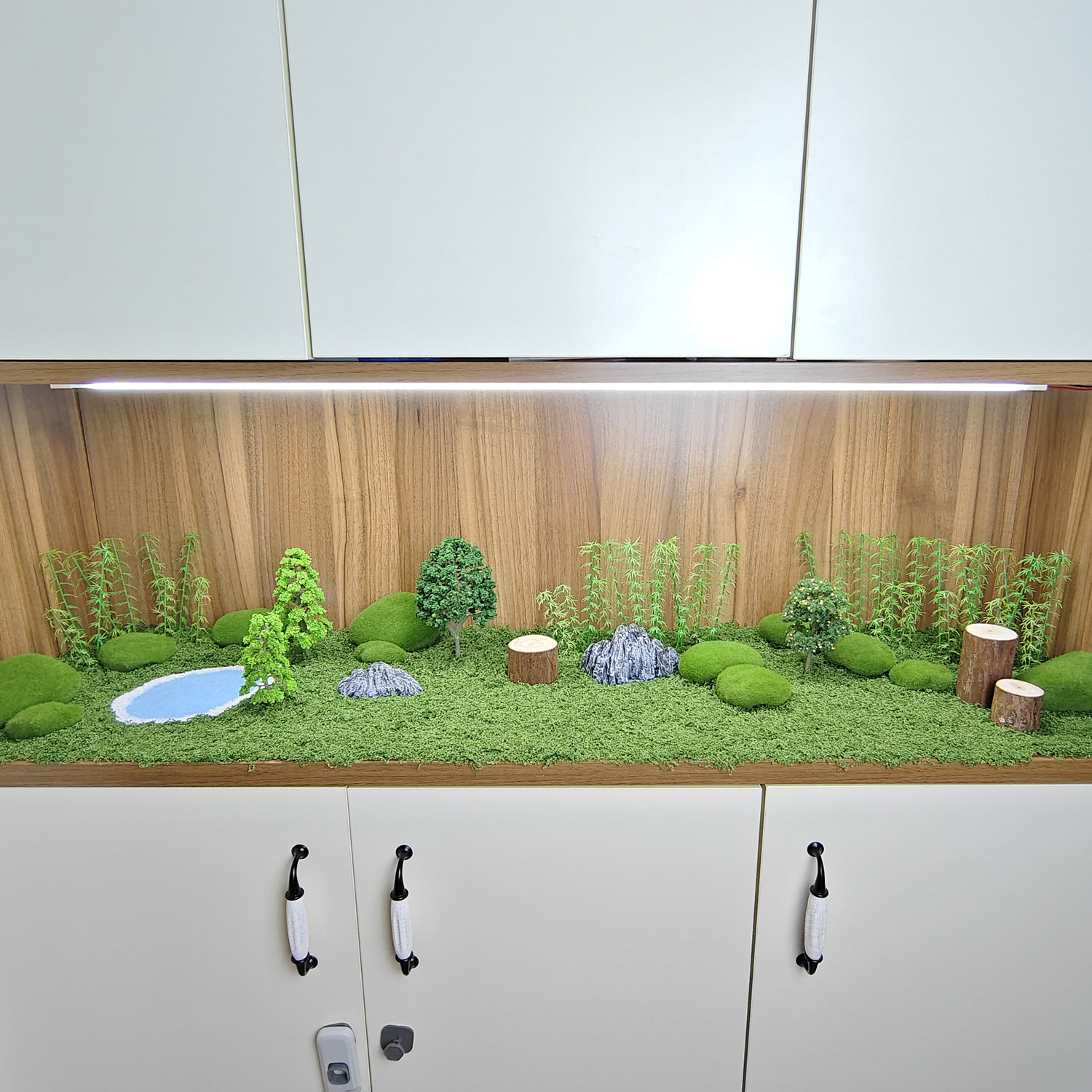 竹子绿植场景装饰材料熊猫主题微景观入门柜盲盒展示盒布景造景,淘宝优惠券,粉丝福利购,淘宝优惠卷