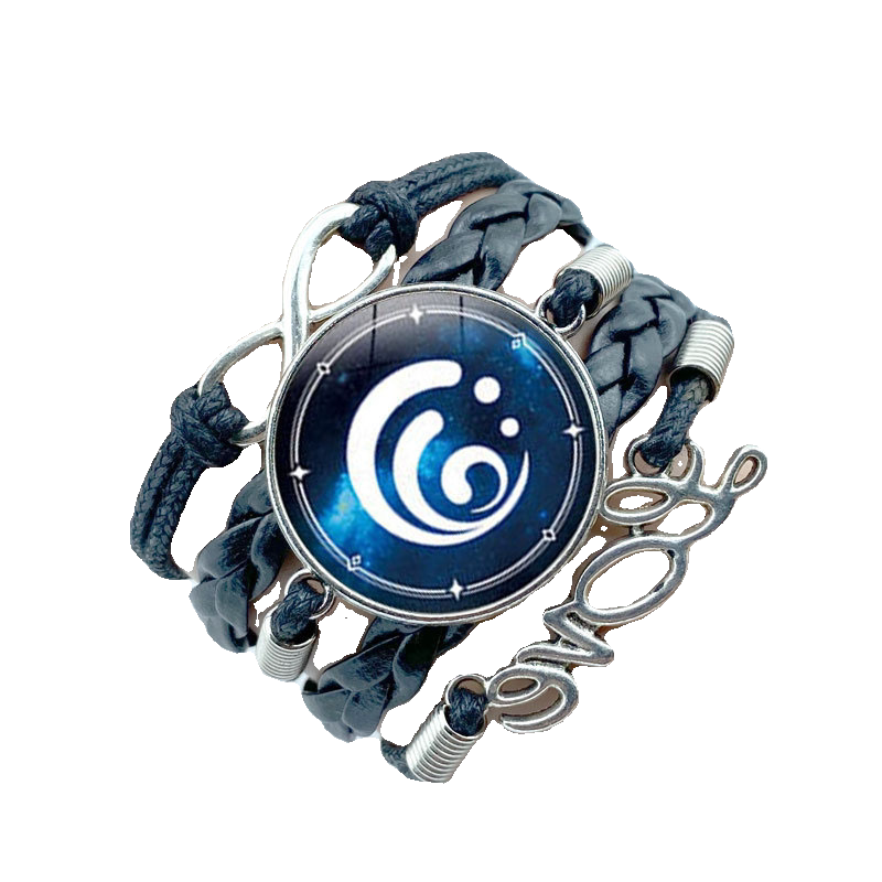 【可可漫屋】原神周边手环编制手链神之眼元素夜光编织衍生品礼物