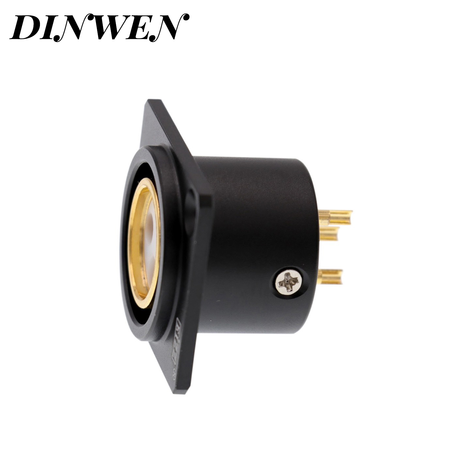 EIZZ三芯卡侬母座 XLR平衡头 卡龙信号座 话筒音响音频座 EZ-108F - 图1