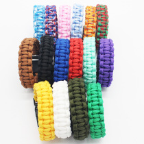 Field begging for life Escape Bracelet enthusiast player Jun Plastic Buckle Seven Mens Outdoor Umbrella Rope Woven Bracelet