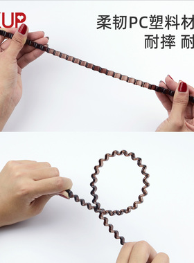 AS黑色塑料头箍高品质耐用发箍