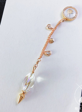 立体天然白水晶原创设计