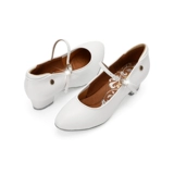 Ag Dance Shoess Missrun Series A5024 Микрофибры Кожаная женская современная танцевальная обувь средняя высокая каблука национальный стандартный танец вальс новый стиль