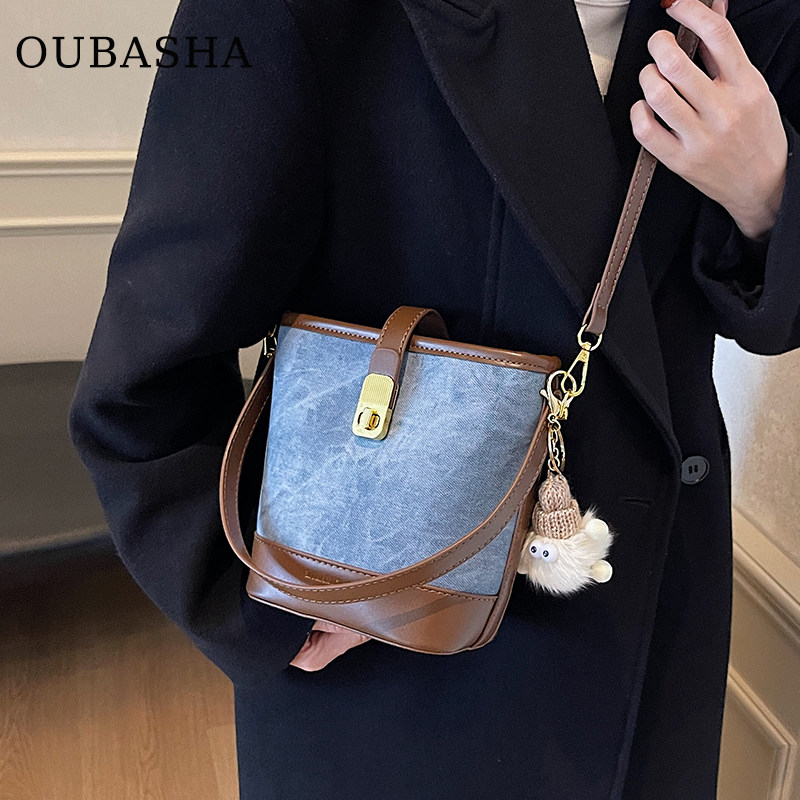 高级质感包包女式2025新款秋冬爆款超火斜挎包小众轻奢手提水桶包,淘宝优惠券,粉丝福利购,淘宝优惠卷