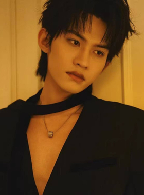 吾岸樊霄云旗同款蛇骨项链