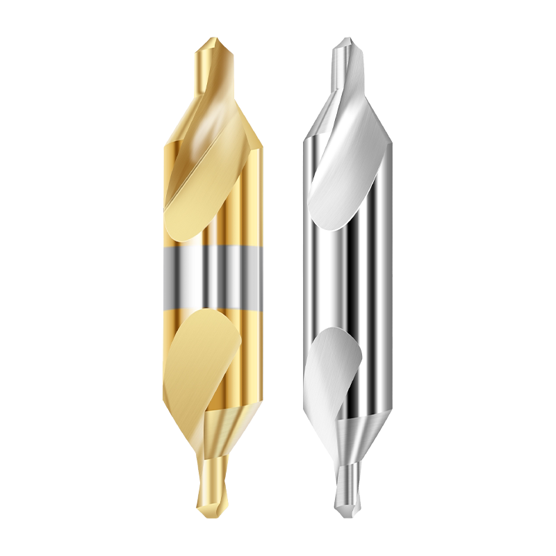 钨钢铣刀2刃定点钻合金定位钻60度90度120度倒角刀加工钢用中心钻 - 图3