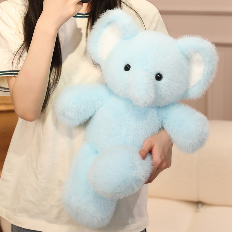 会跑步的大象跑跑玩偶生日礼物送女朋友闺蜜儿童睡觉抱枕安抚娃娃 - 图0