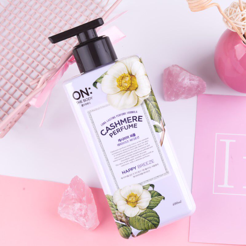 韩国lg on香水保湿滋润全身身体乳液 sky小狂熊身体乳/霜