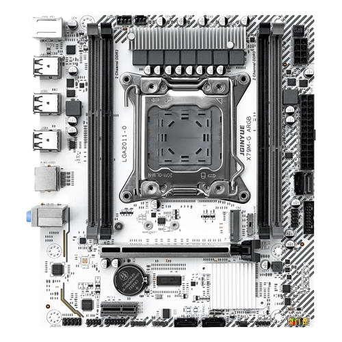 【正品】精粤 X79M-G ARGB主板白色台式机至强2011针E5V2CPU电脑 - 图3