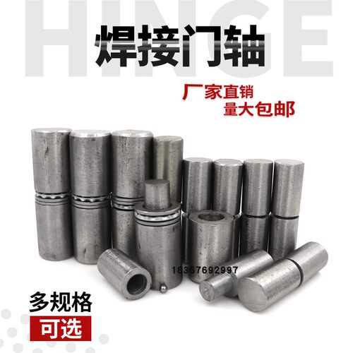 焊接 门轴 大 铁 门 消防 暗门 天地轴 大号 铰链 圆柱 非标 定做 - 图2