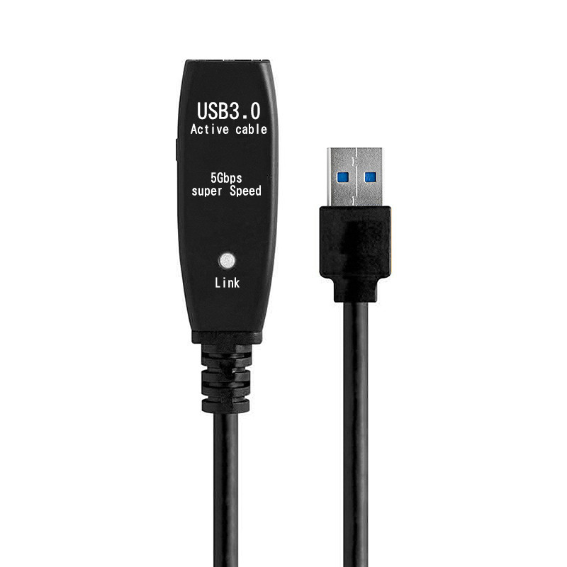 适用佳能5D4 7D2 5DSR相机联机拍摄延长线 USB3.0加延长线公对母-图0