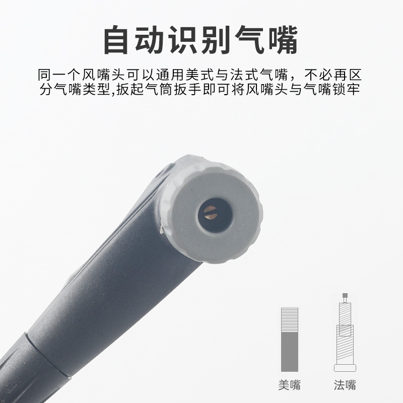 正品GIANT捷安特AIR系列打气筒高压美法聪明嘴山地自行车立式家用 - 图0