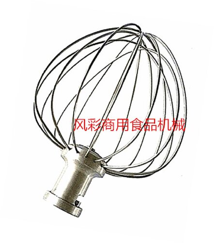 恒悦铨球7L商用鲜奶机打蛋机厨师机正品配件不锈钢打蛋球搅拌器网 - 图2
