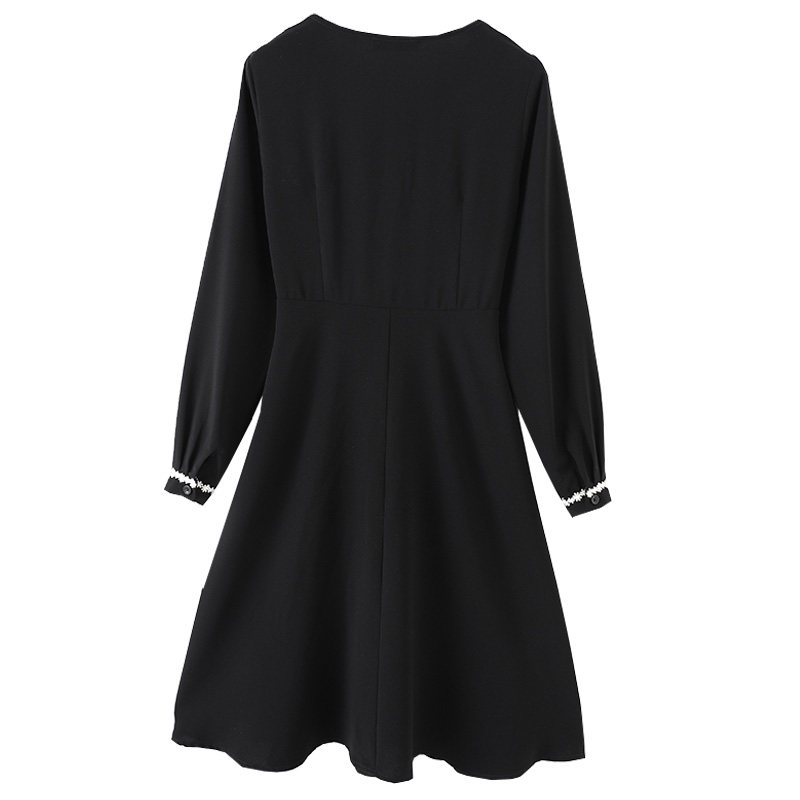 大码女装显瘦百搭胖mm遮肚子连衣裙 云妃秀大码女装