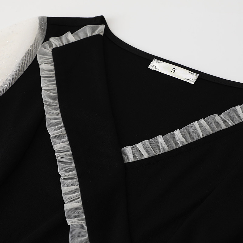 2020初秋韩版不规则大码显瘦连衣裙 云妃秀大码女装