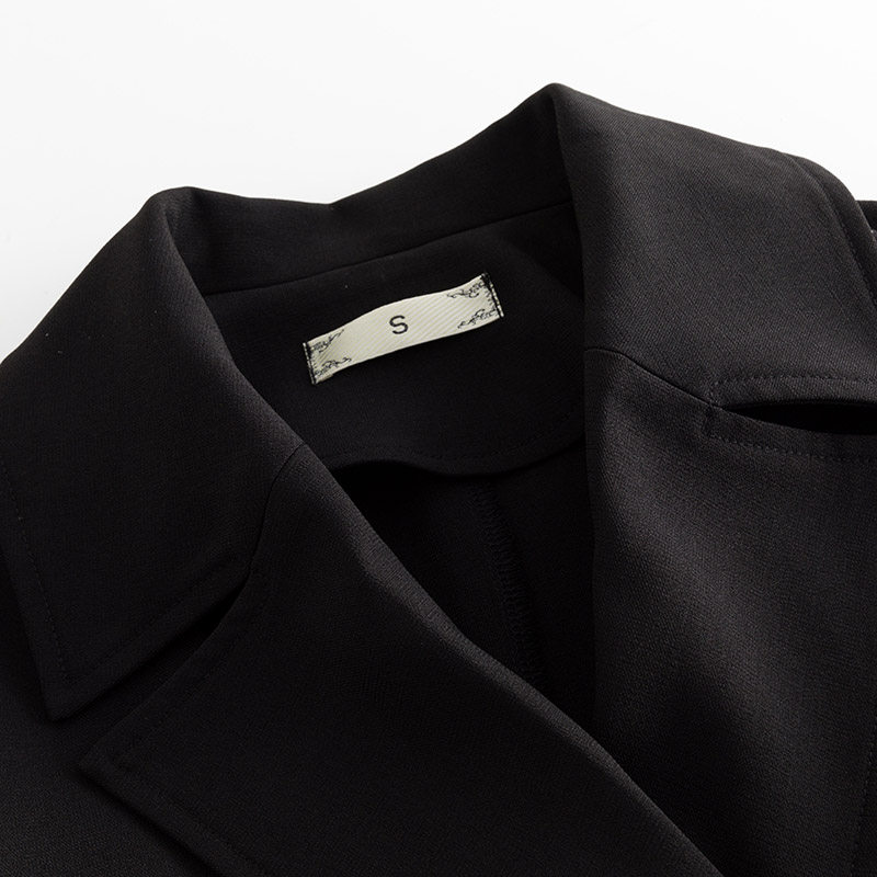 2020秋季新款时尚百搭收腰胖mm风衣 云妃秀大码女装