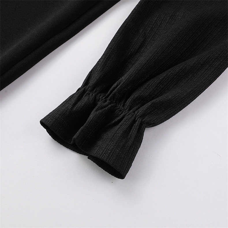 大码女装圆领拼接韩版宽松连衣裙 云妃秀大码女装