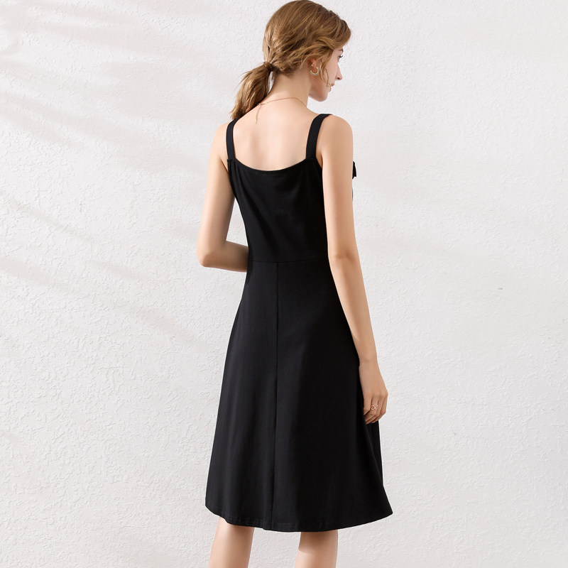 2020夏季洋气新款宽松百搭遮连衣裙 云妃秀大码女装