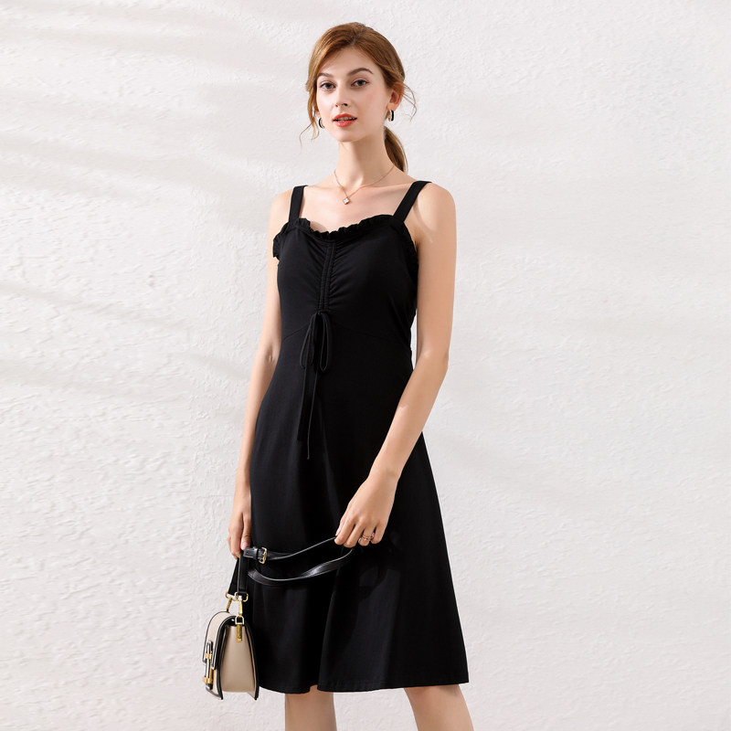 2020夏季洋气新款宽松百搭遮连衣裙 云妃秀大码女装