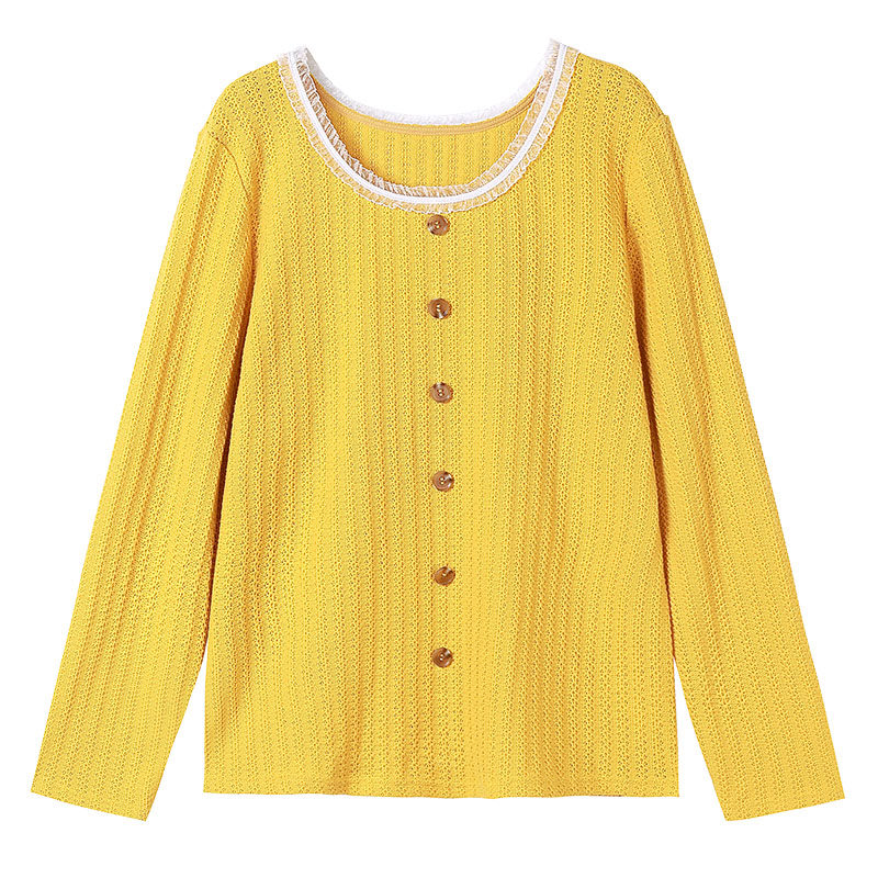 韩版2020秋季新款大码女装领子上衣 云妃秀大码女装