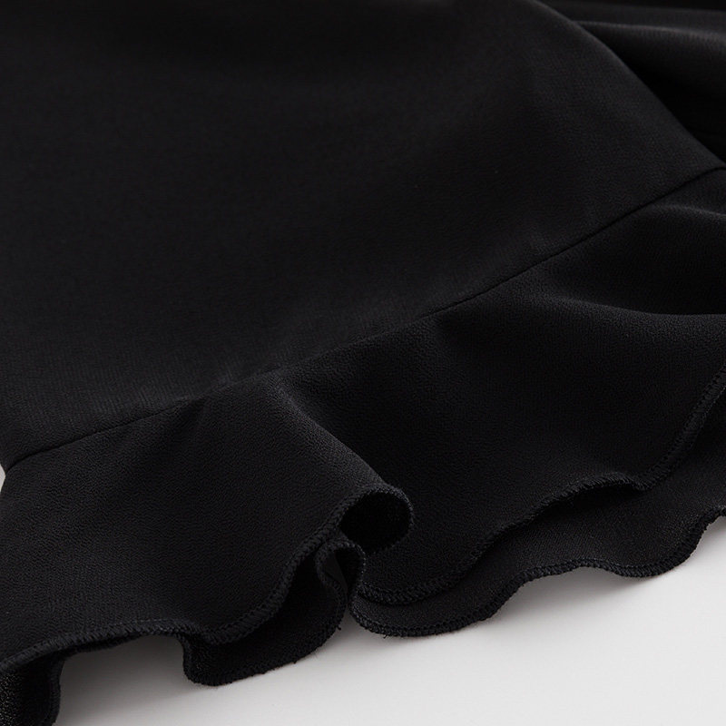 法式时尚洋气大码宽松胖妹妹连衣裙 云妃秀大码女装