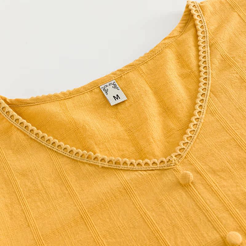 2020韩版夏季新款时尚大码宽松v领 云妃秀大码女装