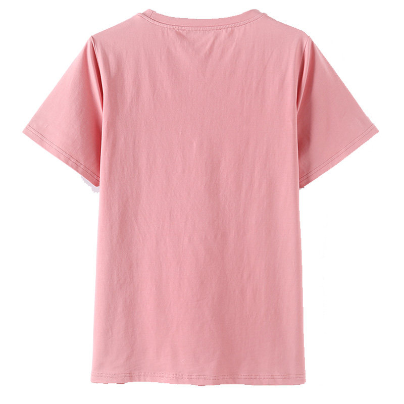 圆领印花大码韩版宽松胖mm显瘦t恤 云妃秀大码女装