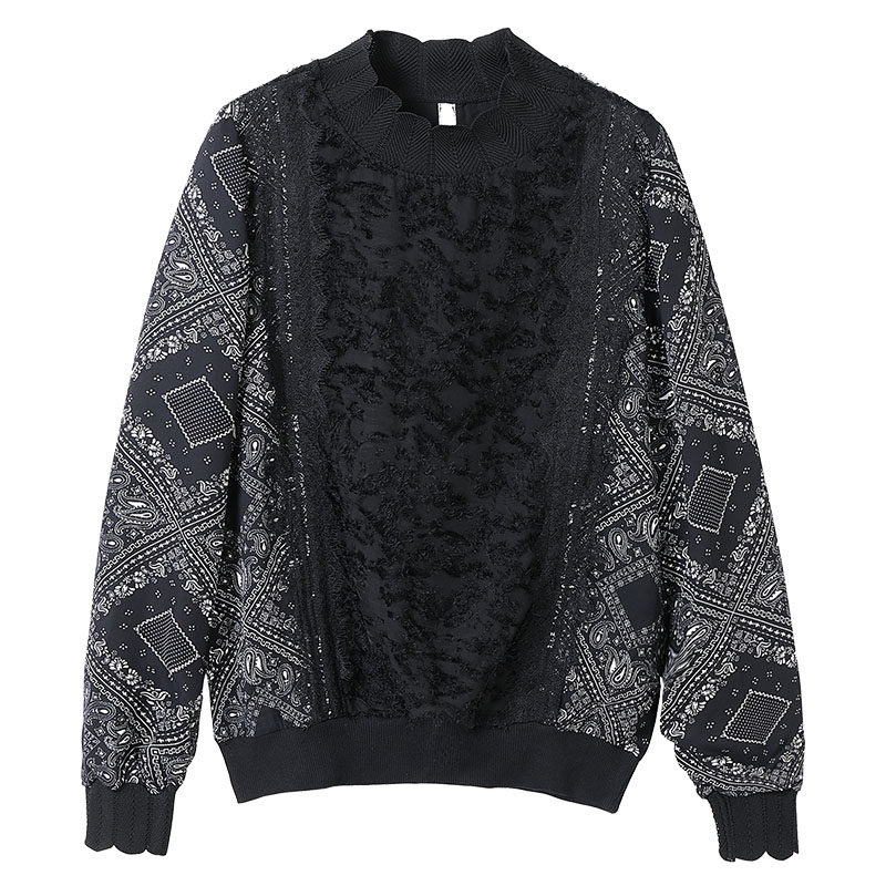 新款宽松显瘦胖mm大码女装印花上衣 云妃秀大码女装