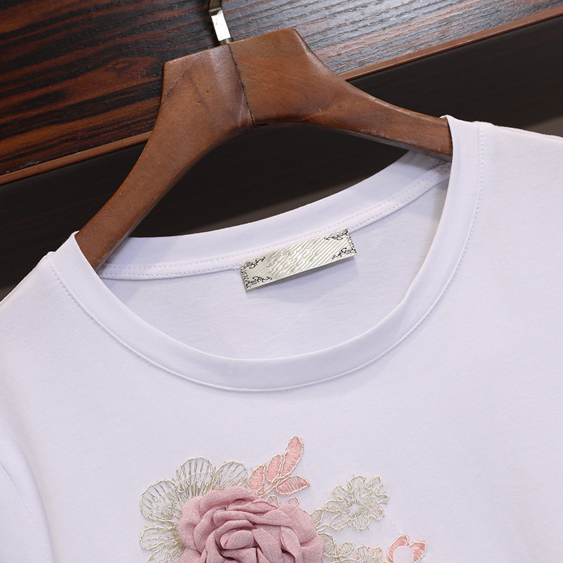 韩版显瘦大码女装2020夏季新款上衣 云妃秀大码女装