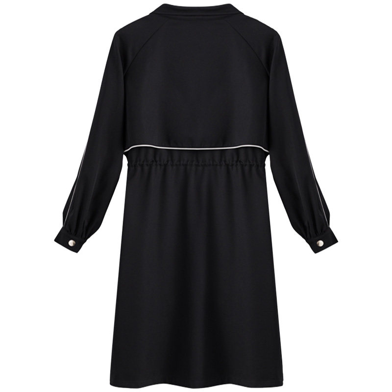 云妃秀胖妹妹洋气显瘦遮肚韩版风衣 云妃秀大码女装