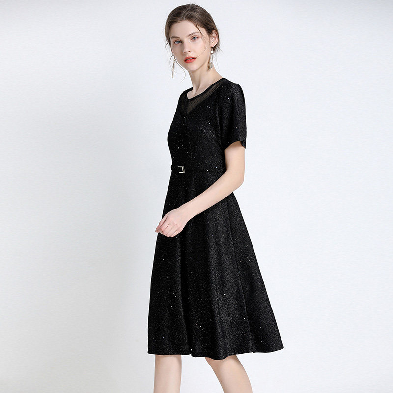 韩版宽松大码洋气新款胖妹妹连衣裙 云妃秀大码女装