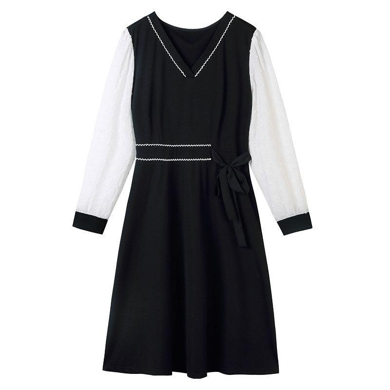 2020秋季新款韩版大码女装潮连衣裙 云妃秀大码女装