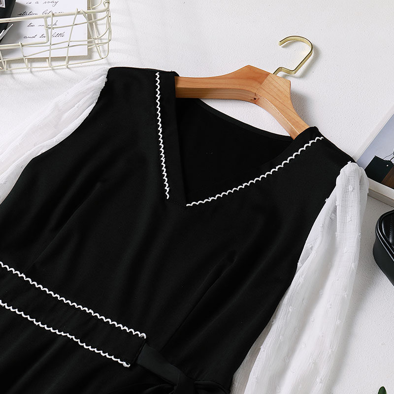 2020秋季新款韩版大码女装潮连衣裙 云妃秀大码女装